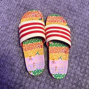Adidas comfy sandals/slides (women’s 10)